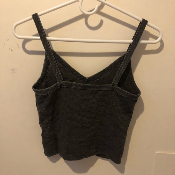 NWOT V neck American eagle crop tank top - Picture 5 of 5
